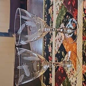 Cambridge wine/water goblets